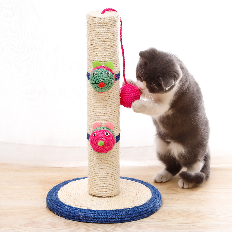  Wholesale Sisal Modern Simple Climbing Scratch Pet Scratcher Wood Condo Furniture Tower Cat Tree