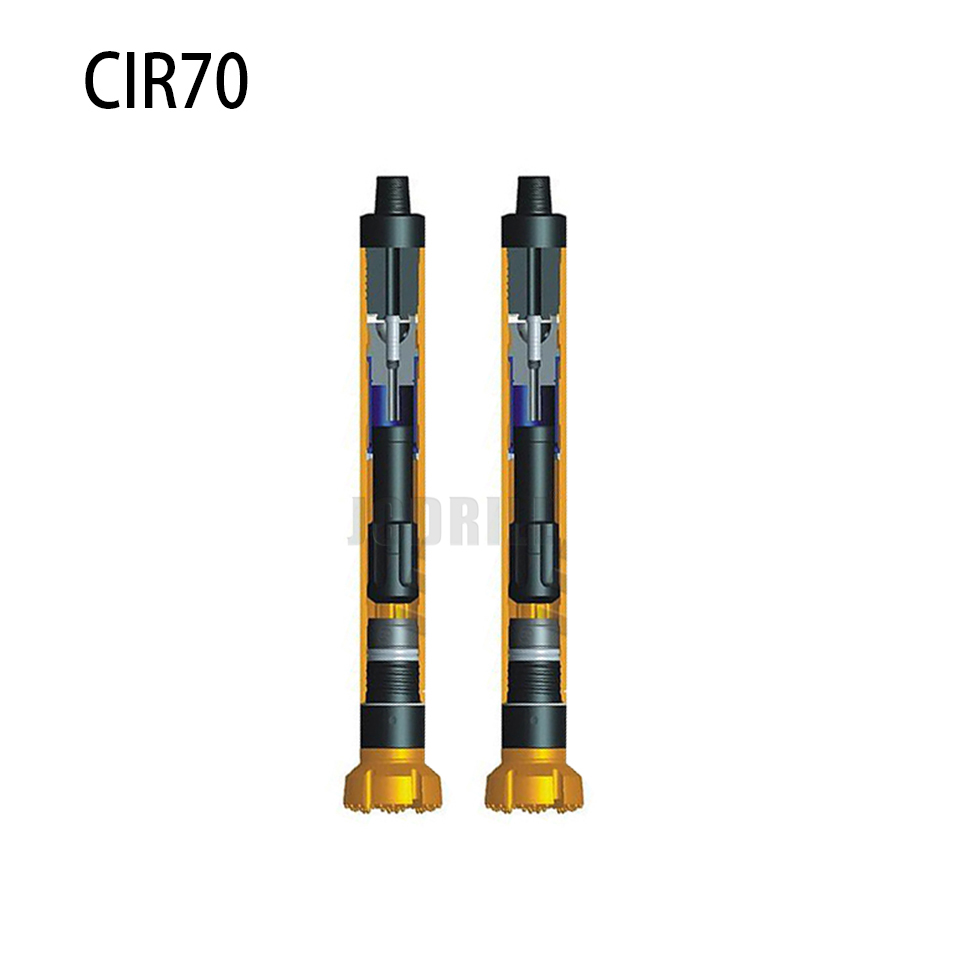 CIR70 dth hammer for low pressure dth hammer