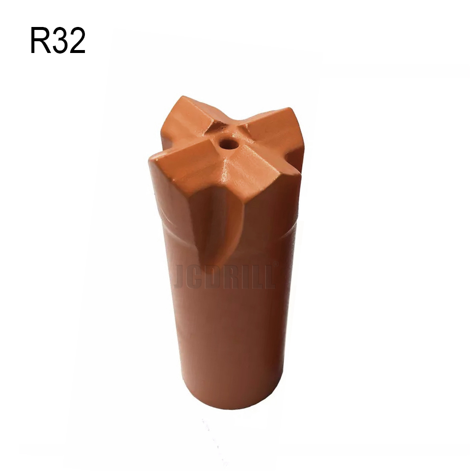 High Quality R32-64mm Retrac Threaded Cross Drill Bit