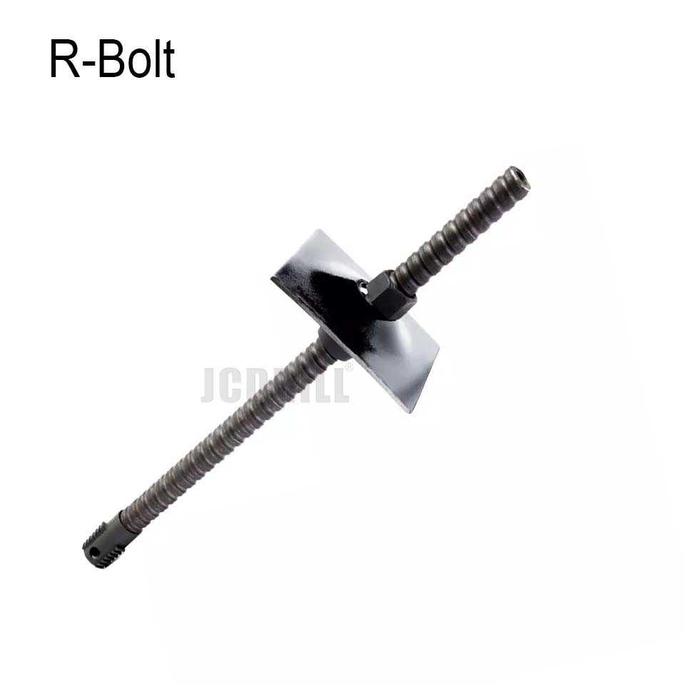 Rock Bolt Drilling Tunneling Anchor Tools Tungsten Carbide Self Drilling Anchor Bar Thread Rod Anchor Bolt