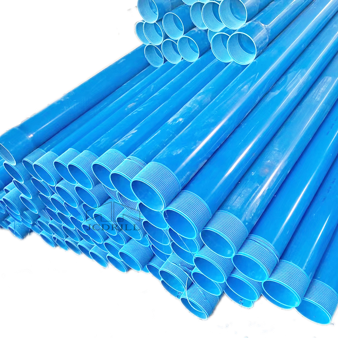 280x6000mm High Quality PVC Screen Pipes / Well Casing Pipes