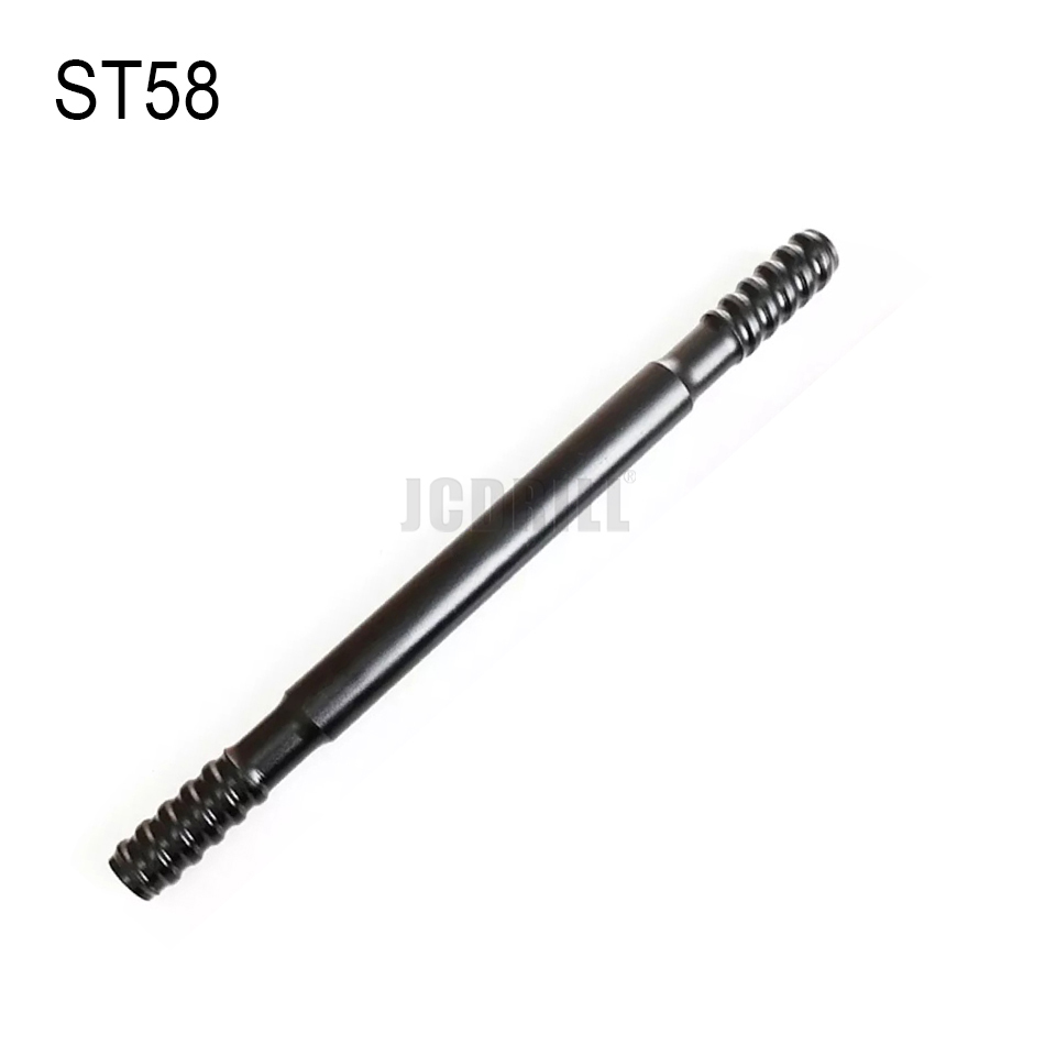 ST58 Heavy Duty Threaded Drill Rod For Bench Drilling / Tunnel Drilling