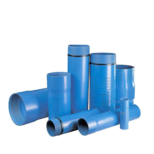 40x3000mm PVC Well Casing and Screen Pipe Water Well Casing Pipe for Sale