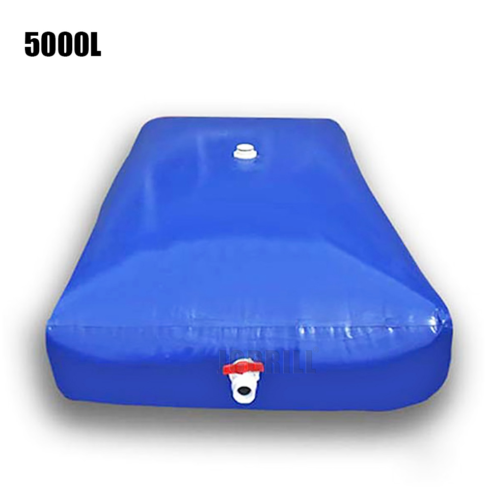 5000L Flexible water reserve container cheap pvc water tank for mud drilling