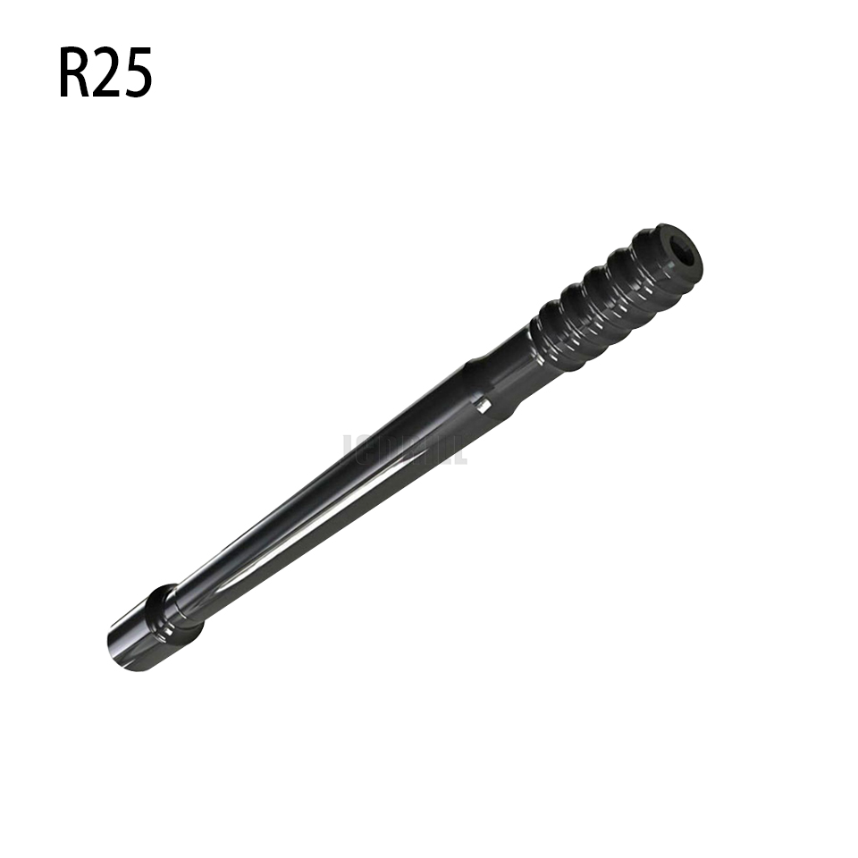 R25-Hex 25-R25 Flushing Hole 8.6mm R25 Drifter Rod