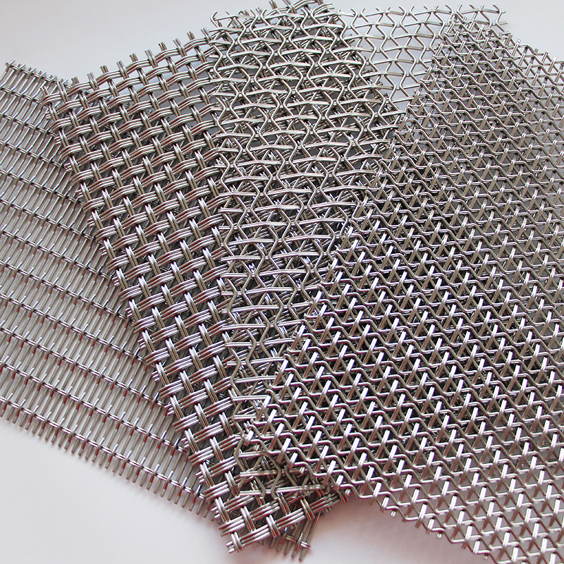 Architectural Woven Wire Mesh Stainless Steel Mesh With Visual Coordination