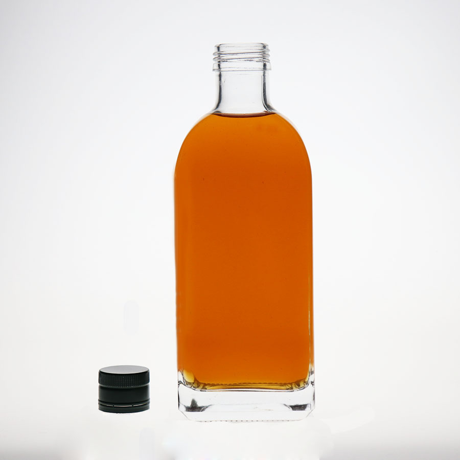700ml 750ml 1000ml Clear  Nordic Round Empty Rum Whisky Spirit Gin Vodka Glass Liquor Bottle 