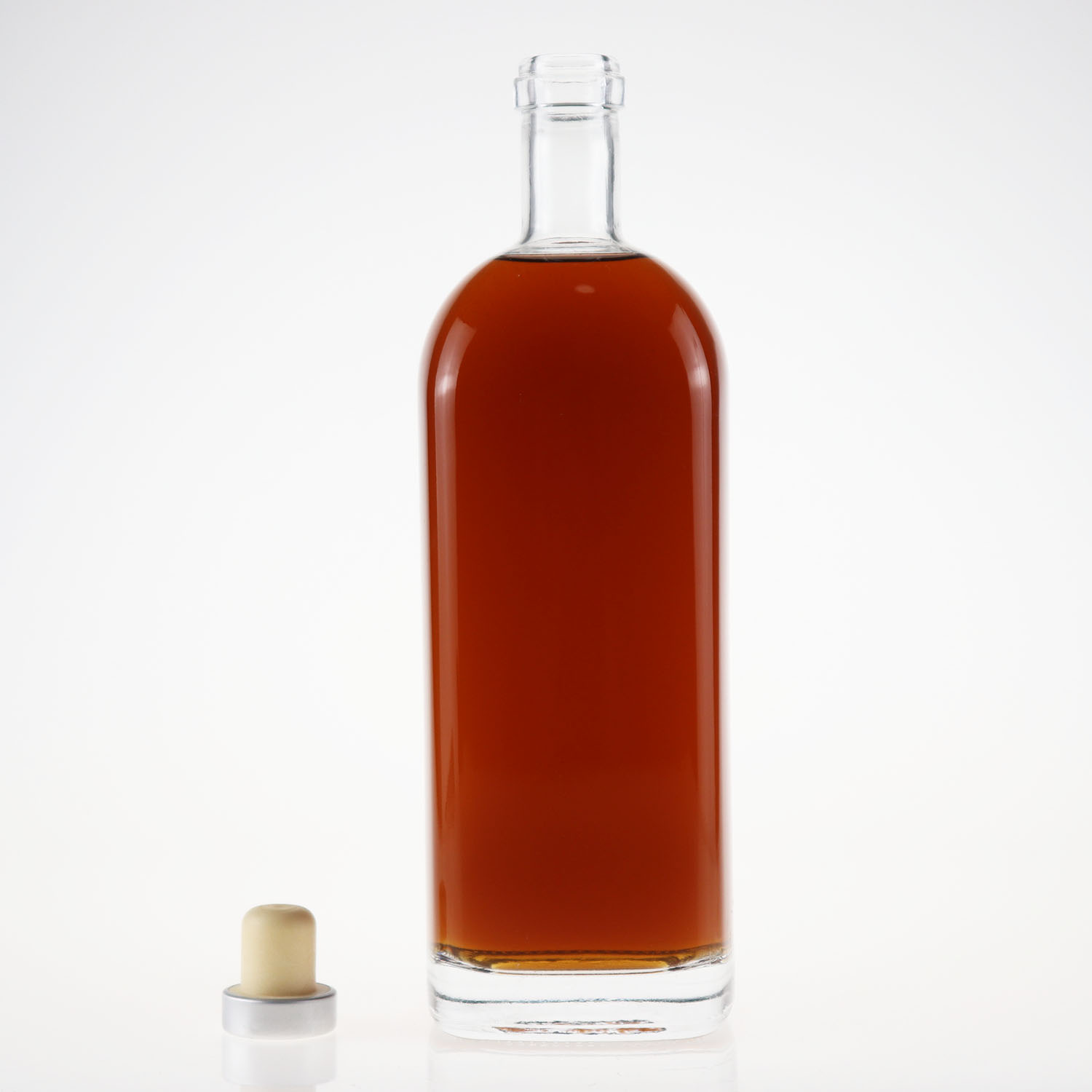 Whiskey Brandy Xo Vodka Transparent White 750ml Glass Wine Bottles
