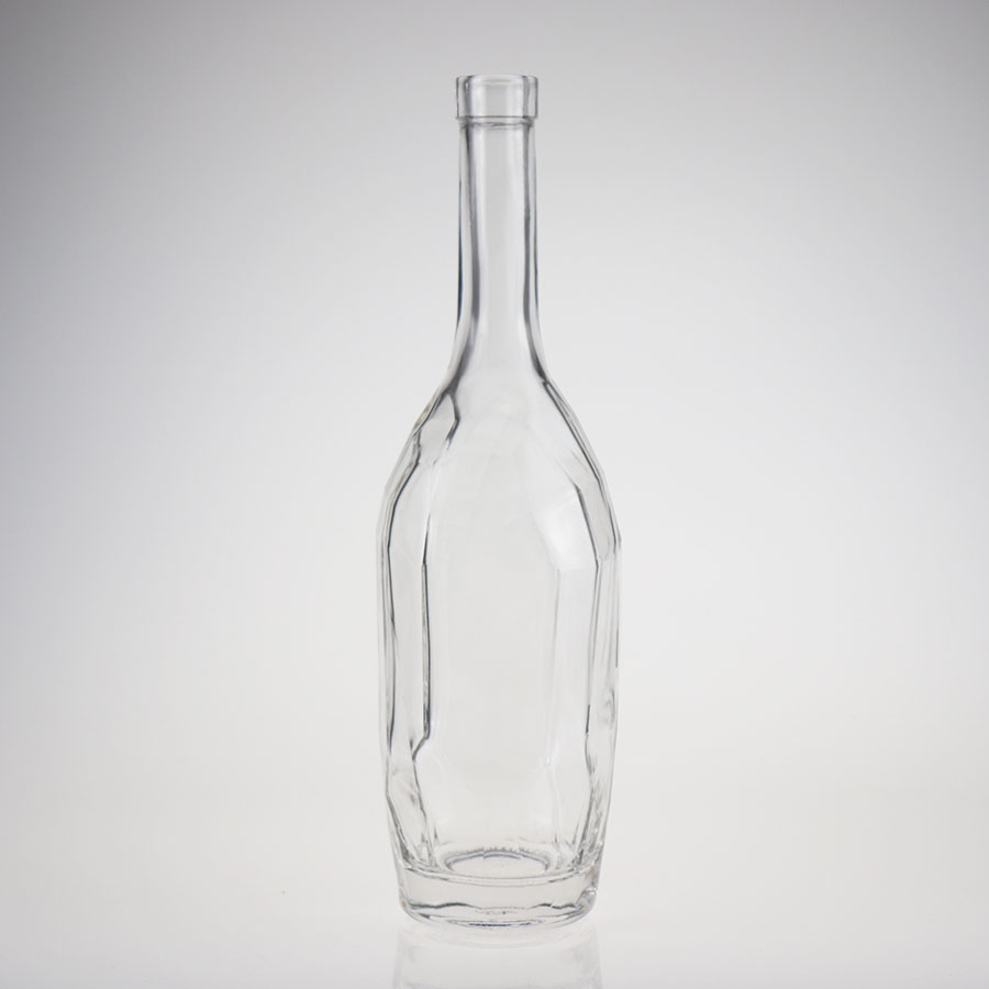 500ml Crystal Clear Glass Bottle for Liquor