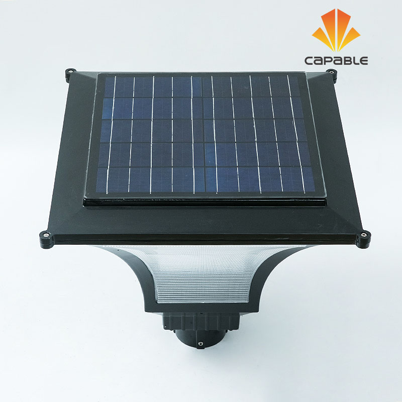 TYDT-01504 Garden Lamps with Solar Panel can Customize the Watts of LED Light