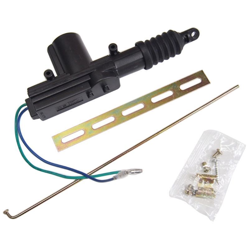 2/5 Wire 12V Universal Car Electric Remote Central Door Lock Actuator Auto Heavy-Duty Power Locking System Single Gun Type Kit 