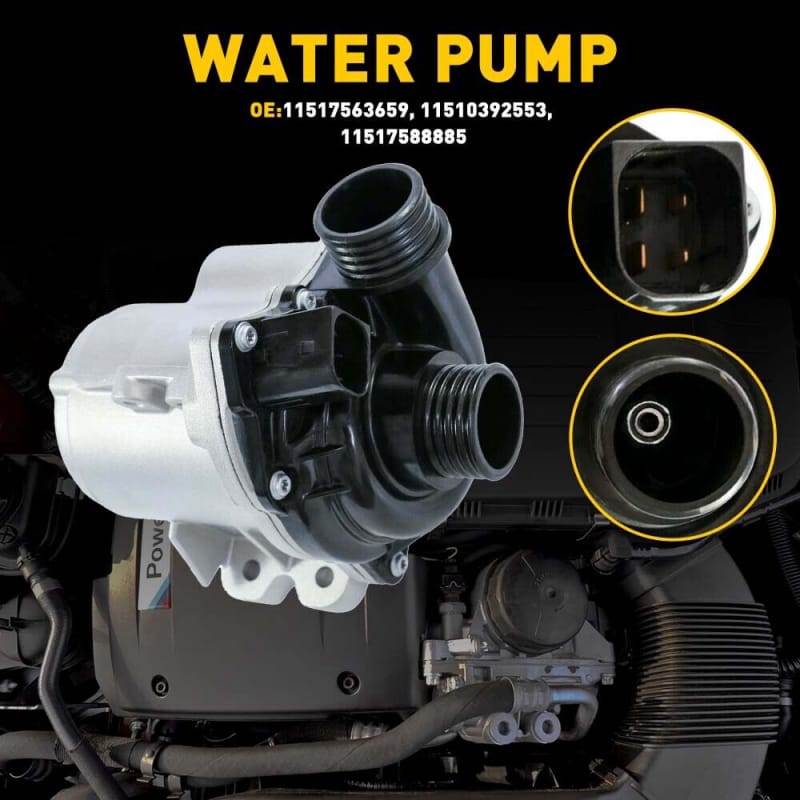 Electric Water Pump 11517632426 for BMW X1 X3 X5 X6 Z4 3.0L l6 11517588885 09-14