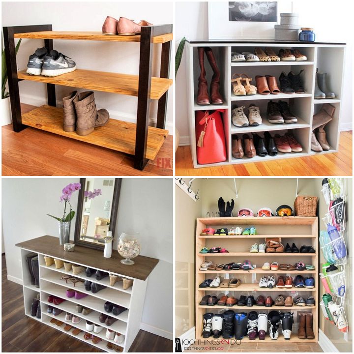 Shoe Rack Storage for Small Spaces