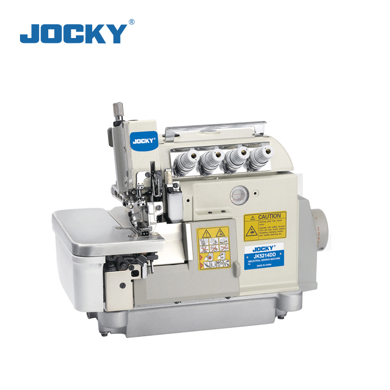 EXT3216DD-TA Direct drive top and bottom feed overlock sewing machine, 5 thread, with pocket binding