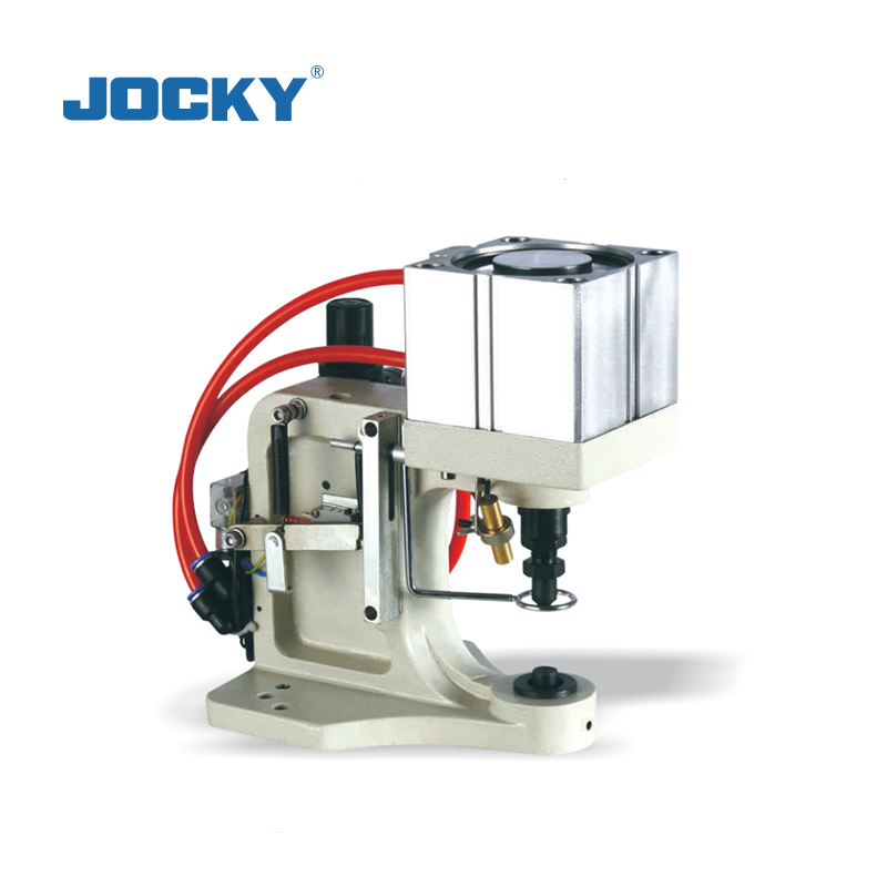 JK-SQ1 1 puncher pneumatic snap attaching machine, with protector ring