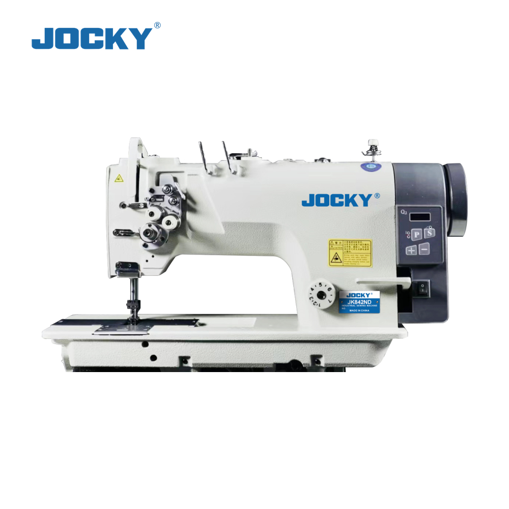 JK842ND Direct drive double needle sewing machine 