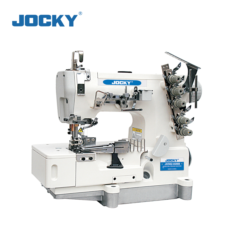 JK562-02BB Flatbed interlock sewing machine with rolled edge