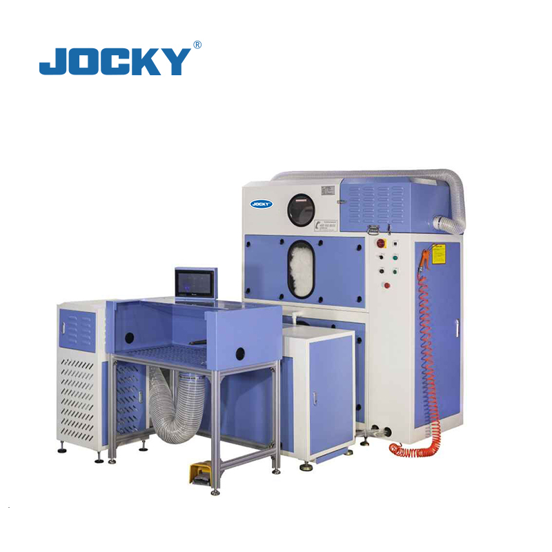 SCR-1P-3G Auto weighing and velvet stuffing machine