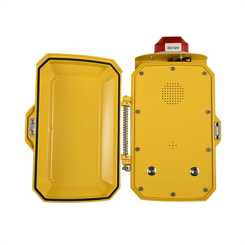  Industrial Yellow Corrosion Protection Heavy Duty Weatherproof Telephone For Chemical Plant-JWAT942