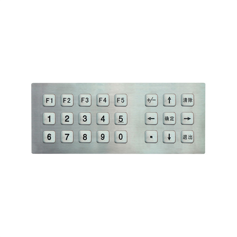 Numberic 3x8 keypad matrix design for ticket vending B769