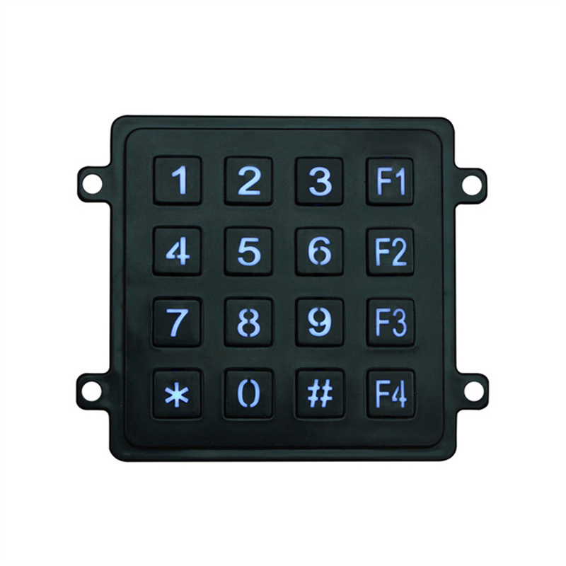 layout plastic alphanumeric telephone keypad B201