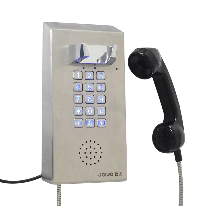 Specific Vandal Resistant Jail IP Telephone for prision communication-JWAT906