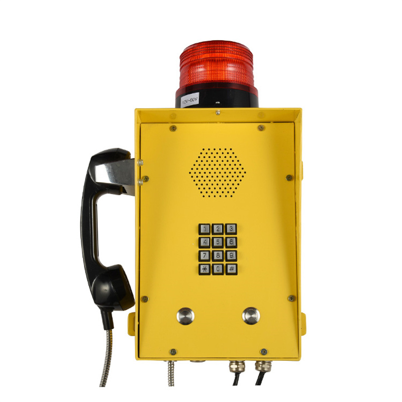 Industrial Weatherproof IP Telephone with flashlight for Maritime Communications-JWAT922