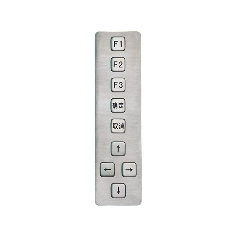 Metal elevator control system keypad stainless steel B733