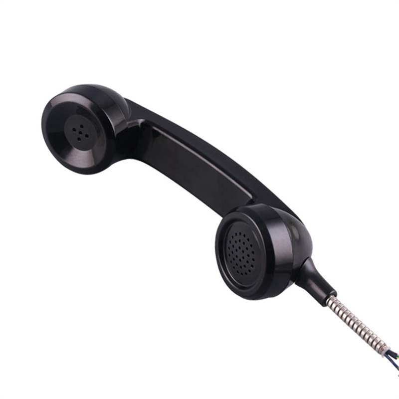 Soft material handset for industrial telephones A19