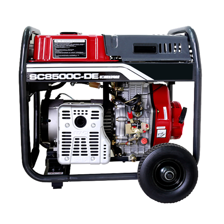  Duel Votagle SC8500C-DE 8.75KVA High Quality Diesel Generator
