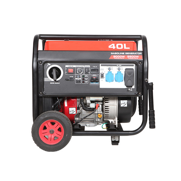 CE Certificate Gasoline Outdoor Use Portable Generator with Wheels and Handle