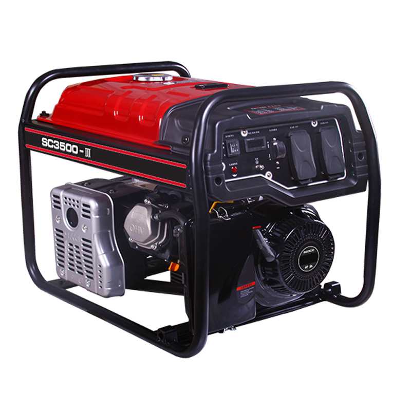 SC3500-III Portable Gasoline RV Generator with Wheels for Outdoor Power