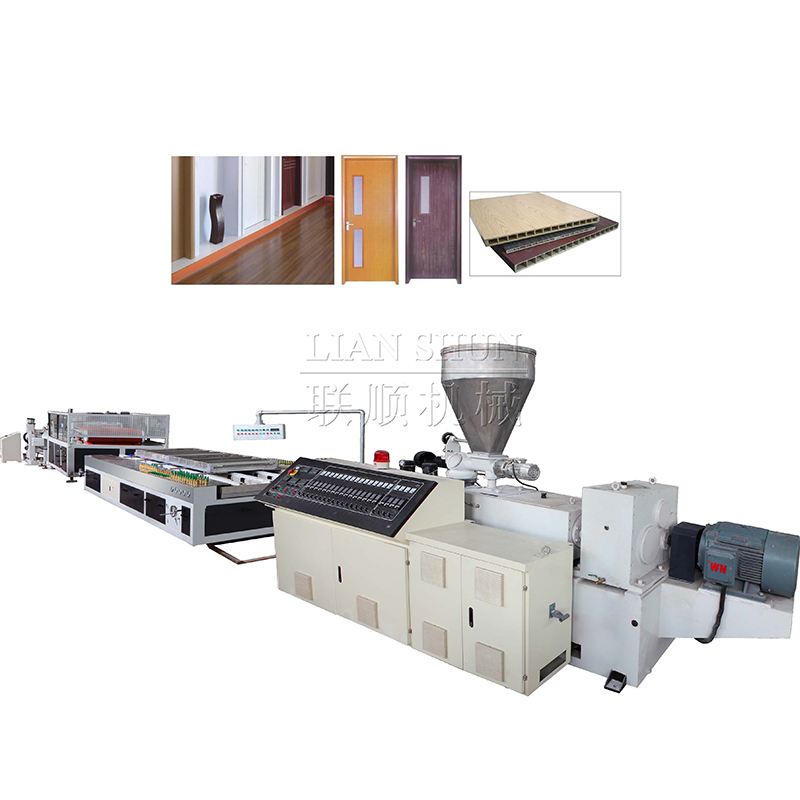 High Output PVC(PE PP) and Wood Panel Extrusion Line