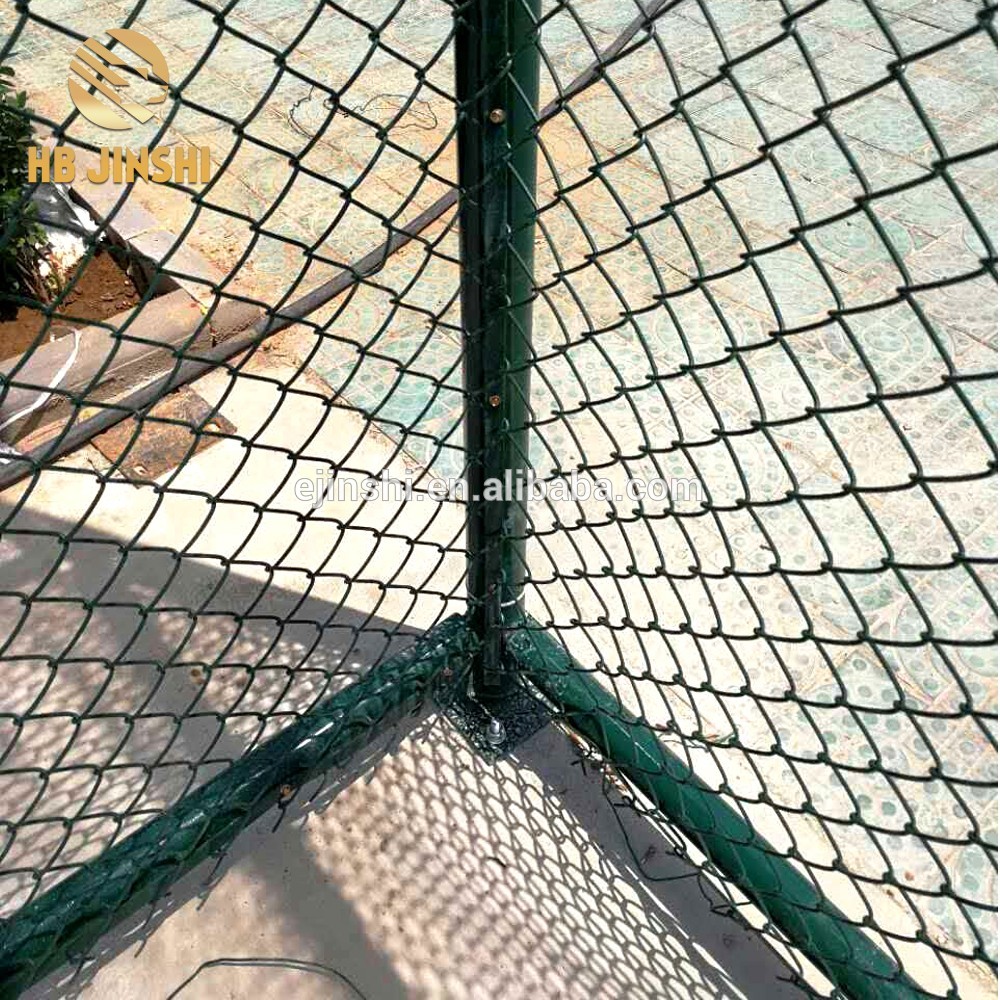 Galvanized PVC Coated Garden Wire Mesh Chain Link Fence
