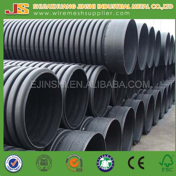 Urban Sewerage Used HDPE Double Wall Corrugated Pipe