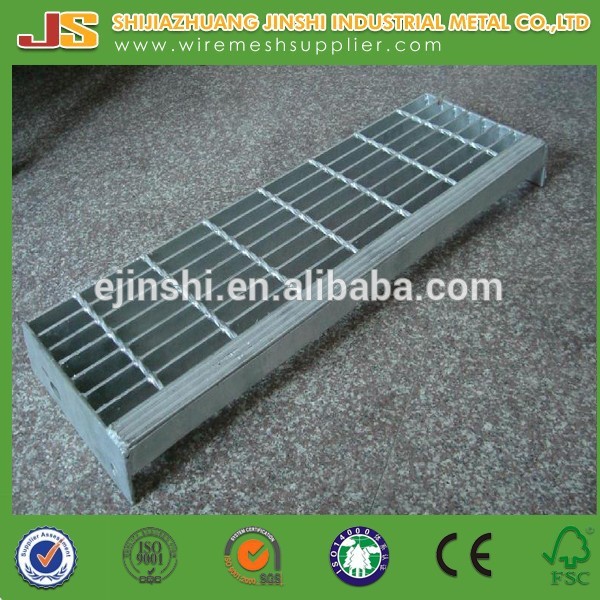 High tensile hot-dipped galvanized steel grating for stair tread with factory price