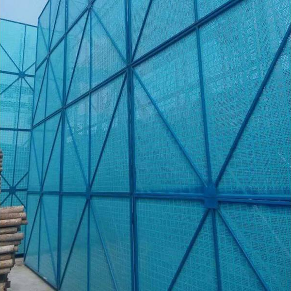 Safety protection punching climbing net for building construction scaffold