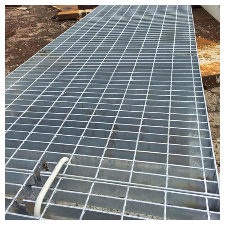 heavy duty galvanized steel grating for flooring sidewalk dranage pit cover stair tread