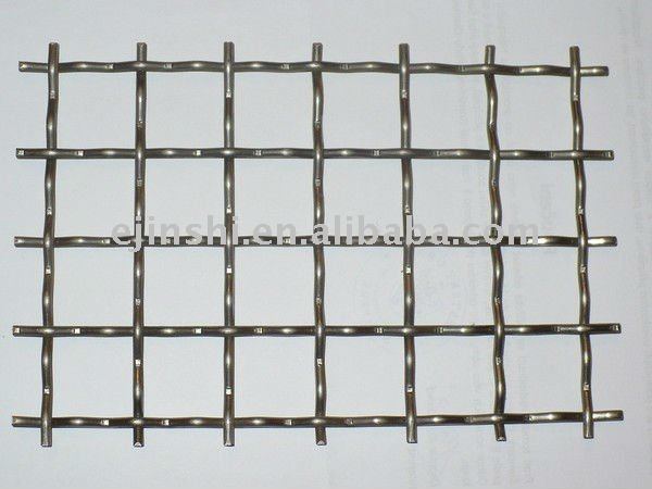 SS crimped wire mesh sheet 304