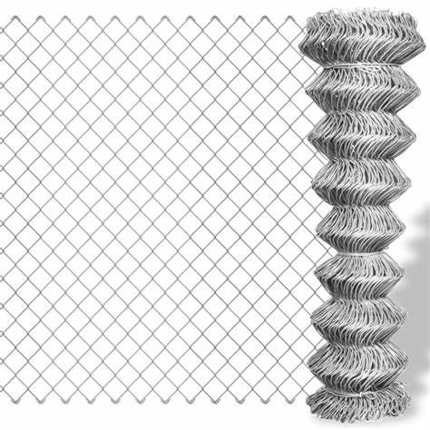 6ft Galvanized  Chain link fence diamond mesh netting chain link mesh