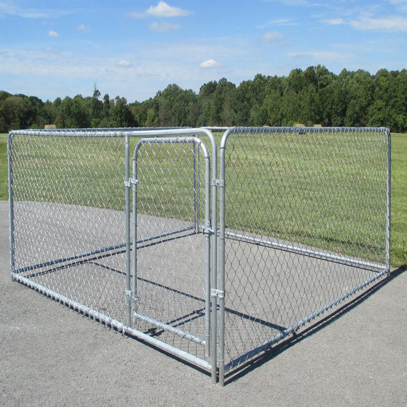 4*2.3*1.83m Cheap Chain link Dog Cages, Large Dog Run, Dog Kennel Design
