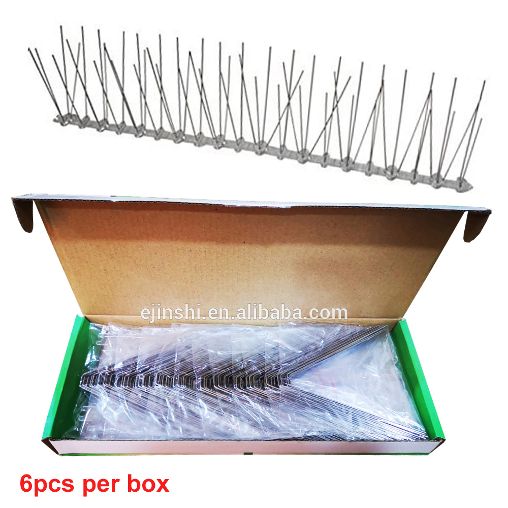 3m Pack Unassembled Color Box PC Basement 304 Stainless Steel Pigeon Repellent Bird Spikes