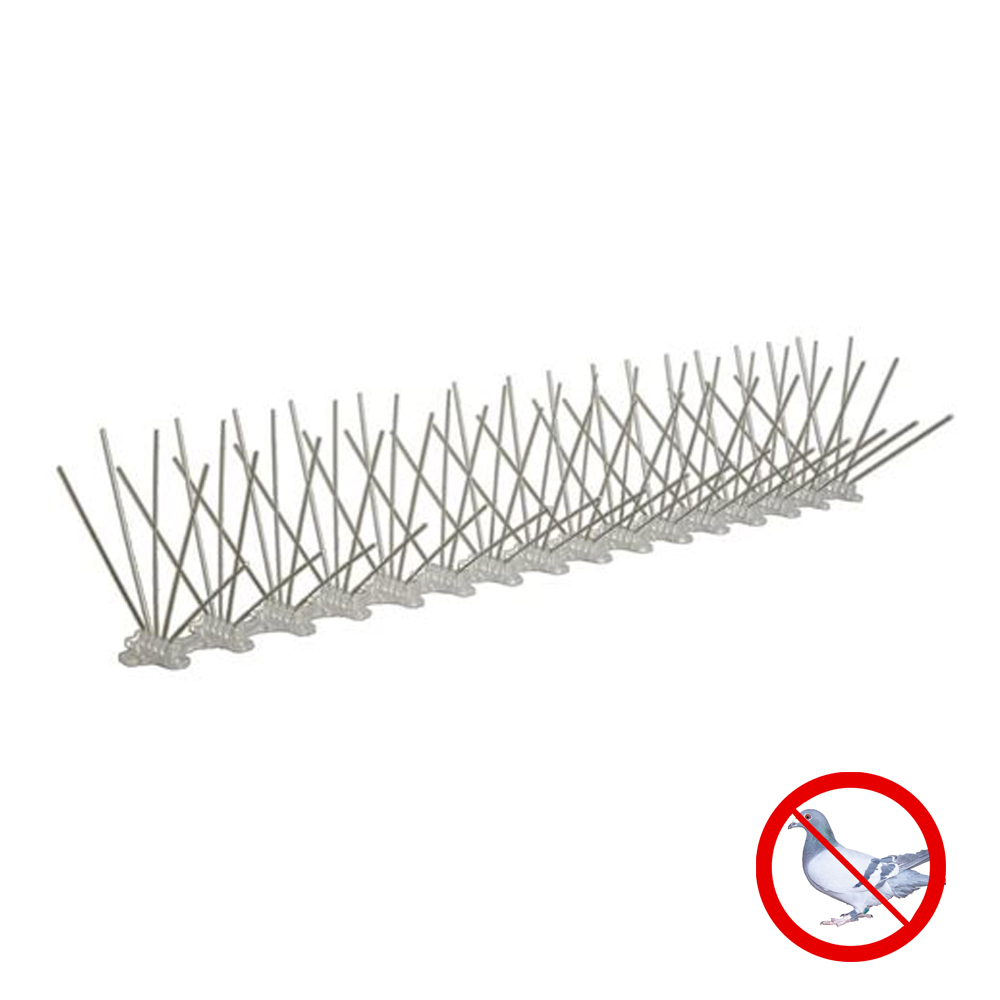 75 spikes stainless steel anti bird spikes