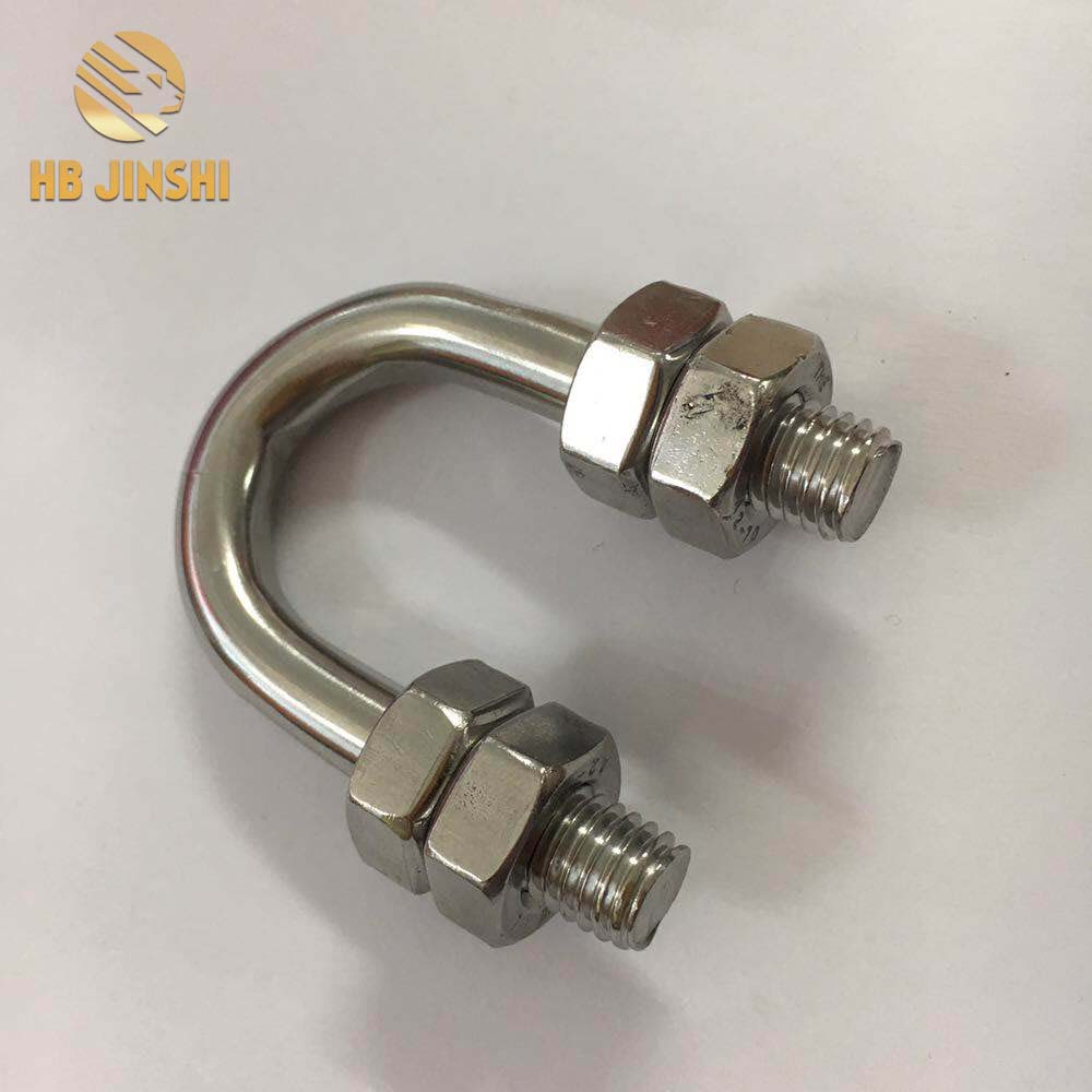 Stainless steel 304 U bolts cheap metal accessories