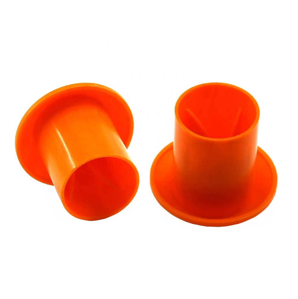 25 pack Rebar End Caps Orange Safety Rebar Protection Caps