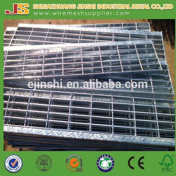 China factory supply high quality stair treads steel grating/grating steel structural/metal slot drainage cover steel grating