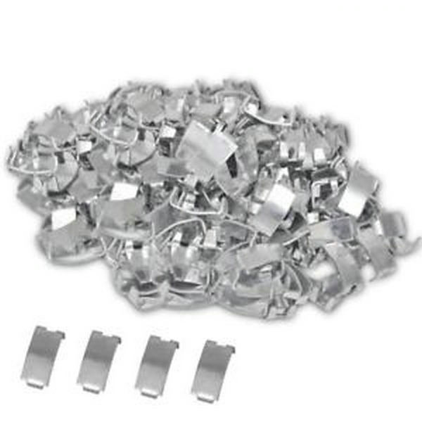 Galvanized Steel Clips For Razor Wire,Chain Link Mesh Connection