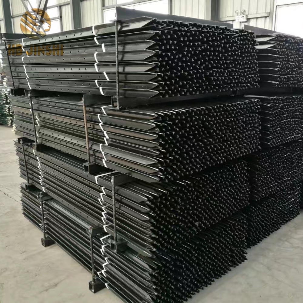 2019Hot sales 1.86kg/M Fence use Steel Y Post Black Bitumen Star Picket