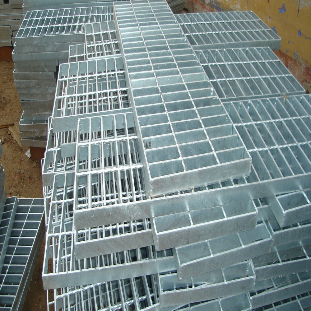 Galvanized heavy duty I shape type trench cover steel grating