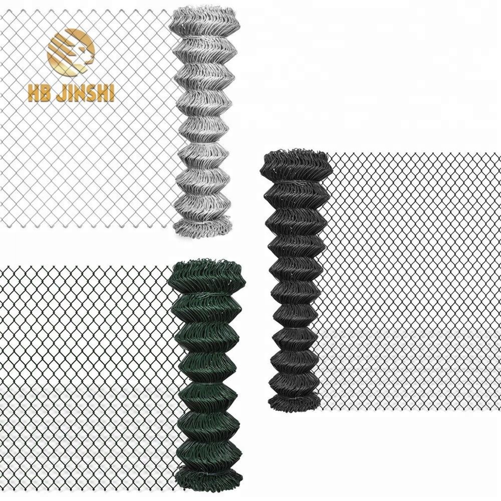 50x50mm mesh pvc coated chain link fence